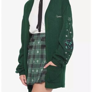 Green Slytherin Cardigan